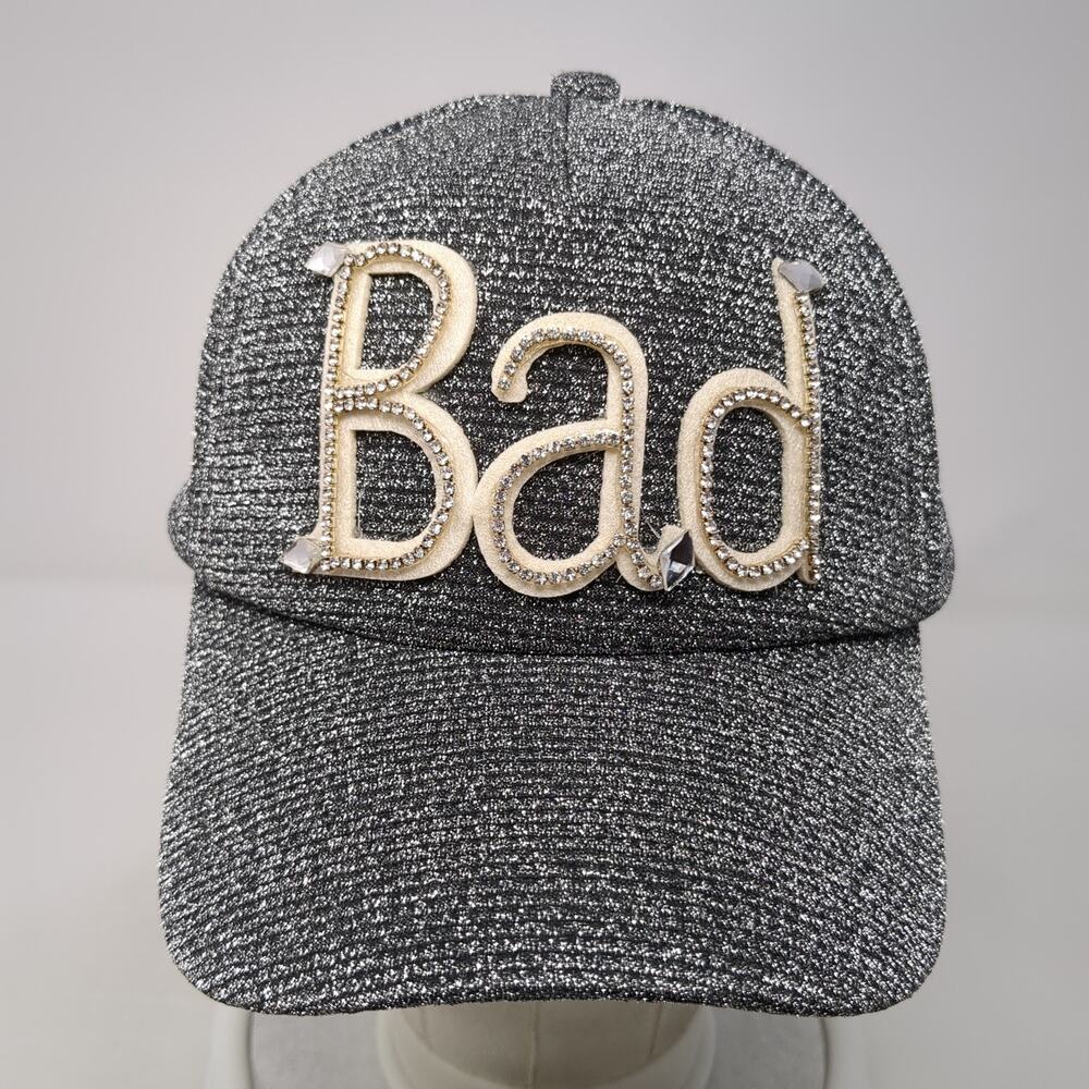 Bad Snapback Cap Multicolor One Size Adjustable Lightweight Rhinestone Karma - Picture 2 of 9